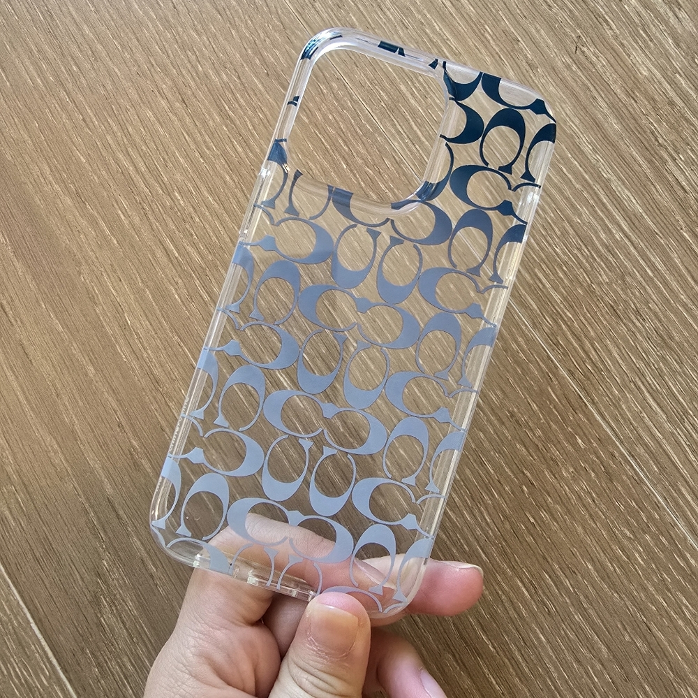 Coach Protective Case for iPhone 13 Pro (Signature C Blue Ombre)